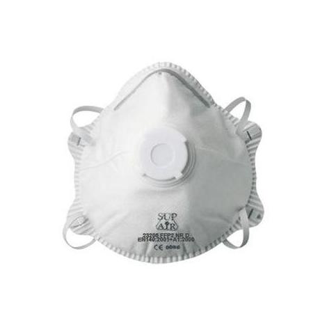Demi-masque coque avec soupape FFP2 EN 149 Maroc