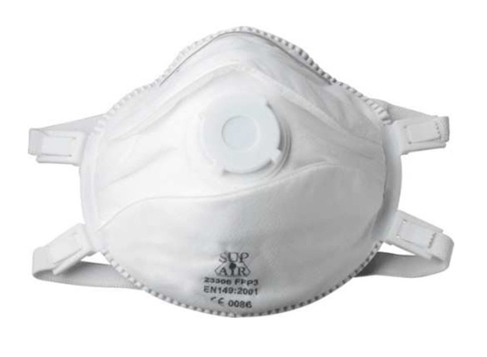 Demi-masque coque avec soupape FFP3 EN 149 Maroc