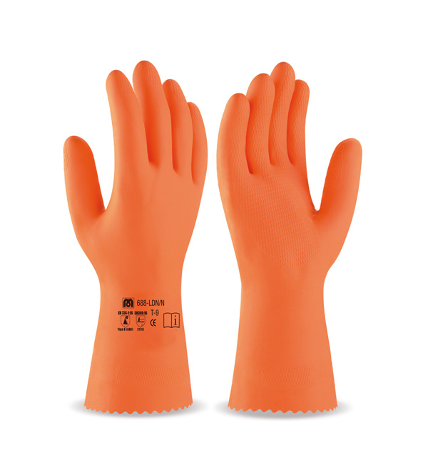 Gant latex ménage EN 388 EN 374 Maroc