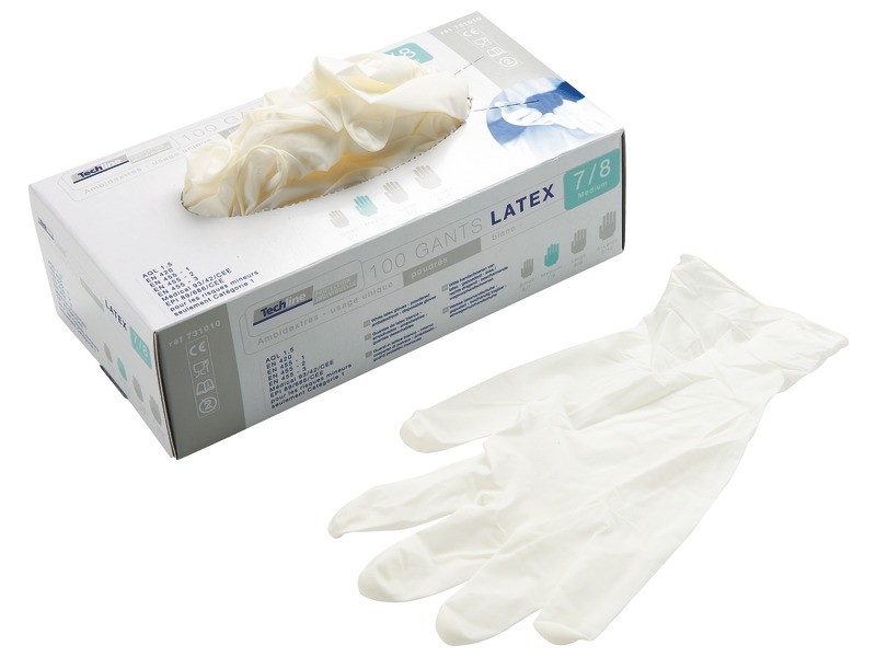 Gants jetables latex Maroc