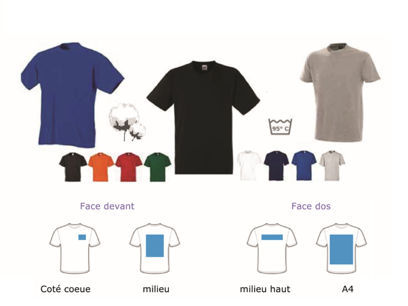 Tee-shirt coton Maroc