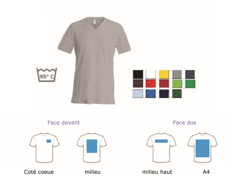 Tee-shirt coton Maroc